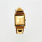 Montre Hermès Médor - Montre en acier et cuir marron 58 Facettes LP860/7