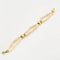 Bracelet Bracelet en or jaune 750 avec perles baroques 58 Facettes LP935/BET