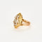 Bague 52 Bague en or jaune 750 avec goshénite et diamant 58 Facettes LP651/13
