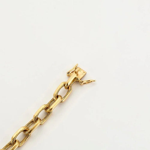Bracelet Boucheron - Bracelet vintage deux tons en or jaune 750 58 Facettes LP967/2