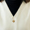 Pendentif Pendentif D’Amour rond en or jaune et or rose 750 58 Facettes LP1006/3