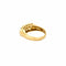 Bague 52 Bague jonc en or jaune 18K sertie de diamants 58 Facettes LP961/13