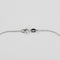 Collier Collier croix en or blanc 750 avec onyx et diamants 58 Facettes LP1060/16