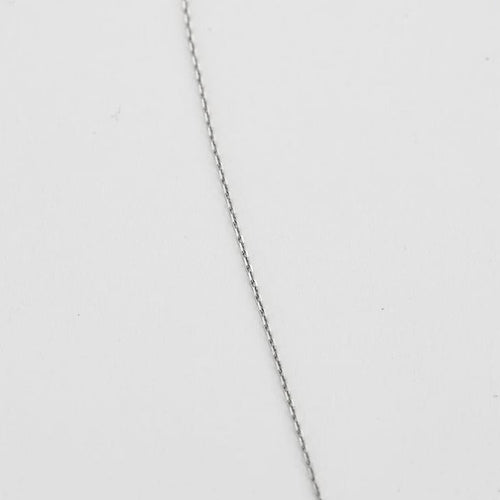 Collier Collier croix en or blanc 750 avec onyx et diamants 58 Facettes LP1060/16