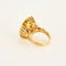 Bague 53 Bague en or jaune 18 carats avec citrine ovale 8,1 ct 58 Facettes LP1084/14