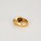 Bague 50 Bague Tank chevalière en or jaune 18K avec diamants et rubis 58 Facettes LP1126/12
