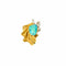 Pendentif Broche/pendentif Douceur de l’Océan en or jaune et platine, opale noire 58 Facettes LP1069/9