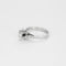 Bague 49 Art déco - Bague solitaire en or blanc 750 sertie de diamants 58 Facettes LP1121/13