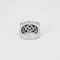Bague 50 Bague Tank en or blanc 750 sertie de diamants 58 Facettes LP1075/13