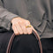 Bague 58 Ωζα - Bague jonc martelé en or jaune brun 750 sertie d’une spinelle rose 58 Facettes LP1182