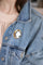 Broche Broche ancienne en or jaune et camée agate 58 Facettes