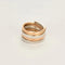Bague 52 Bague L'Interminable en or rose et blanc avec diamants 58 Facettes LP1187