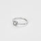 Bague 54 Bague solitaire en or blanc 750 sertie de diamants 58 Facettes LP1110/13