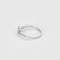 Bague 54 Bague solitaire en or blanc 750 sertie de diamants 58 Facettes LP1110/13