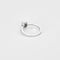 Bague 54 Bague solitaire en or blanc 750 sertie de diamants 58 Facettes LP1110/13