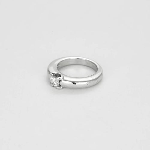 Bague 48 Cartier Lois Cartier - Bague solitaire en or blanc et diamant 58 Facettes LP1090