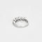 Bague 49.5 Bague en or blanc 585 et diamants taille princesse 58 Facettes LP264/13