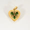 Pendentif Pendentif cœur en or jaune 18K avec diamants 58 Facettes LP1283/17