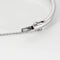 Bracelet Bracelet jonc en or blanc saphirs Teal et saphirs blancs 58 Facettes LP1222/14