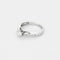 Bague 52.5 Bague solitaire en or blanc 18K et diamants 58 Facettes LP1250/BET