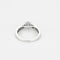 Bague 52.5 Bague solitaire en or blanc 18K et diamants 58 Facettes LP1250/BET