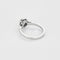 Bague 55.5 Solitaire - Bague en or blanc 18 carats avec diamant 58 Facettes LP1346/11