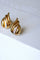 Boucles d'oreilles Boucles d'oreilles clip flamme en or jaune 18kt et diamants 58 Facettes