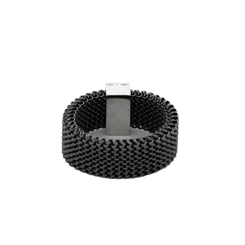 Bague 60 Mauboussin Mes mains sur ta taille - Bague en acier et or blanc 58 Facettes LP1272/BET