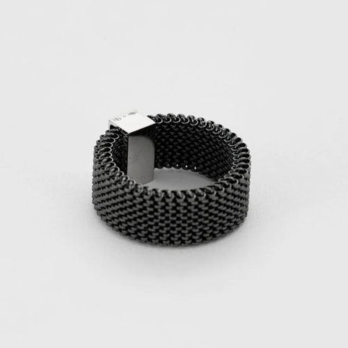 Bague 60 Mauboussin Mes mains sur ta taille - Bague en acier et or blanc 58 Facettes LP1272/BET
