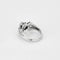 Bague 48 Solitaire - Bague tank en platine et diamants 58 Facettes LP1232/12