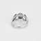 Bague 48 Solitaire - Bague tank en platine et diamants 58 Facettes LP1232/12