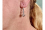 Boucles d'oreilles Parure ancienne - Boucles d'oreilles et pendentif en or jaune et diamants 58 Facettes 9568A
