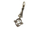 Boucles d'oreilles Parure ancienne - Boucles d'oreilles et pendentif en or jaune et diamants 58 Facettes 9568A