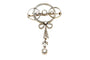 Broche Broche Art déco en or jaune, platine et diamants 58 Facettes 9456