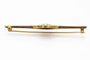 Broche Broche Art déco en or jaune et platine avec diamants 58 Facettes 10916