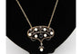 Pendentif Art nouveau - Pendentif Belle Époque en or jaune et argent, diamants 58 Facettes 9457