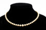 Collier Collier ancien en perles avec fermoir en or jaune, platine et diamants 58 Facettes 10271