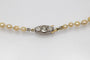 Collier Collier ancien en perles avec fermoir en or jaune, platine et diamants 58 Facettes 10271