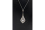 Pendentif Art déco - Pendentif en or jaune, platine et diamants 58 Facettes 11032