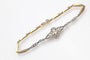 Bracelet Bracelet début XXe en or jaune, platine et diamants 58 Facettes 10584