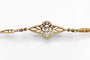 Bracelet Bracelet début XXe en or jaune, platine et diamants 58 Facettes 10584