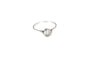 Bague 60 Bague ancienne en platine avec diamant taille ancienne 58 Facettes 9631