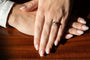 Bague 49 Bague ancienne en or jaune 18 carats et platine, diamants et perle 58 Facettes 10345