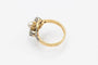 Bague 49 Bague ancienne en or jaune 18 carats et platine, diamants et perle 58 Facettes 10345