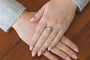 Bague Bague fleur en or blanc 18 carats et diamants 58 Facettes 10322