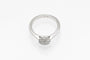 Bague Bague fleur en or blanc 18 carats et diamants 58 Facettes 10322