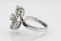 Bague 53 Bague en or blanc 18 carats sertie de diamants 0,73 ct 58 Facettes 10829