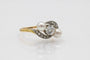 Bague 57 Bague vintage en or jaune et platine, diamants et perles 58 Facettes 11575