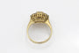 Bague 56 Bague vintage en or jaune avec opale et diamants 58 Facettes 11577