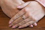 Bague 56 Bague solitaire ancienne en or 18 carats et diamant 0,75 ct 58 Facettes 11153